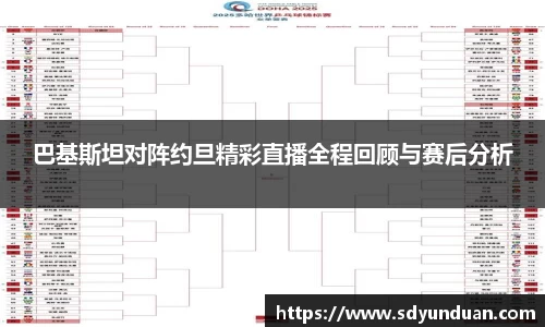 巴基斯坦对阵约旦精彩直播全程回顾与赛后分析